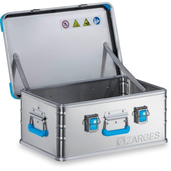 ZARGES Eurobox 42,0 l silber 60,0 x 40,0 x 25,0 cm, 1 St.