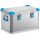 ZARGES Eurobox 60,0 l silber 60,0 x 40,0 x 34,0 cm, 1 St.