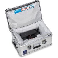 ZARGES Akku-Aufbewahrungsbox silber 60,0 x 40,0 x 24,0 cm, 1 St.