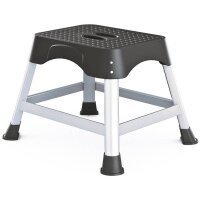 ZARGES Tritthocker Workstand P silber 1 Stufe, H: 40,0 cm