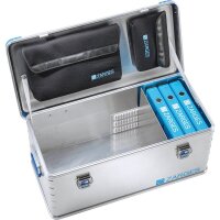 ZARGES Eurobox 81,0 l silber 80,0 x 40,0 x 34,0 cm, 1 St.