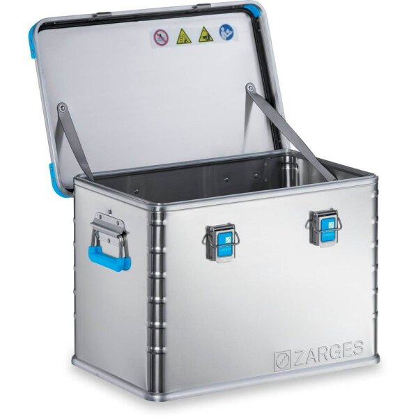 ZARGES Eurobox 73,0 l silber 60,0 x 40,0 x 41,0 cm, 1 St.