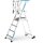 ZARGES Podestleiter ZAP Safemaster Max S silber 4 Stufen