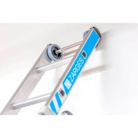 ZARGES Vielzweckleiter Skymaster Plus X silber 3x 8 Sprossen, H: 581,0 cm