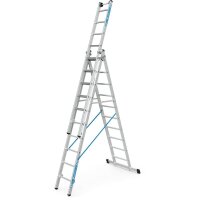 ZARGES Vielzweckleiter Skymaster Plus X silber 3x 10...