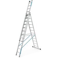 ZARGES Vielzweckleiter Skymaster Plus X silber 3x 12...