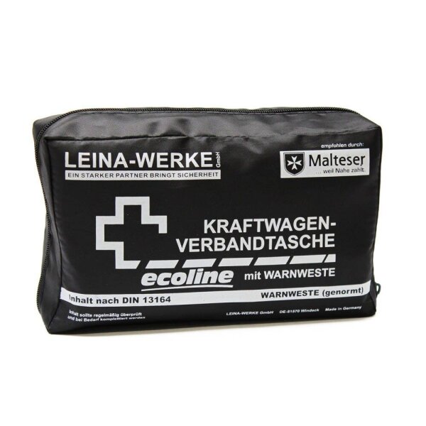LEINA-WERKE Erste-Hilfe-Tasche ecoline DIN 13164 schwarz