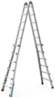 ZARGES Vielzweckleiter Variotec V silber 4x 6 Sprossen,...