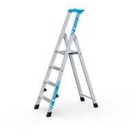 ZARGES Stehleiter einseitig Nova S silber 4 Stufen, H:...