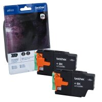 brother LC-1220BK schwarz Druckerpatronen, 2er-Set