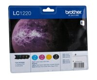 brother LC-1220BK/C/M/Y schwarz, cyan, magenta, gelb...