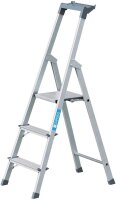 ZARGES Stehleiter einseitig Scana S silber 3 Stufen, H:...