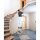 ZARGES Stehleiter einseitig Scana S silber 3 Stufen, H: 136,0 cm