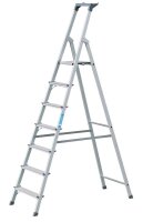 ZARGES Stehleiter einseitig Scana S silber 7 Stufen, H:...