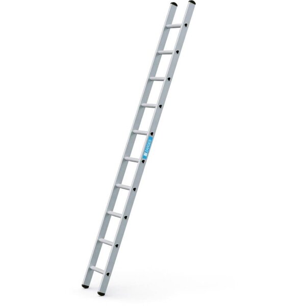 ZARGES Anlegeleiter Strato DL silber 10 Sprossen, H: 298,0 cm
