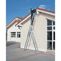 ZARGES Vielzweckleiter Skymaster DX silber 3x 7 Sprossen,...