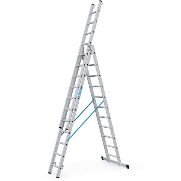 ZARGES Vielzweckleiter Skymaster DX silber 3x 11 Sprossen, H: 720,0 cm