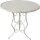 Garden Pleasure Gartentisch LASCAR weiß rund 60,0 x 60,0 x 70,0 cm