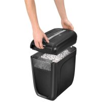 Fellowes Powershred 60Cs Aktenvernichter mit Partikelschnitt P-4, 4 x 40 mm, bis