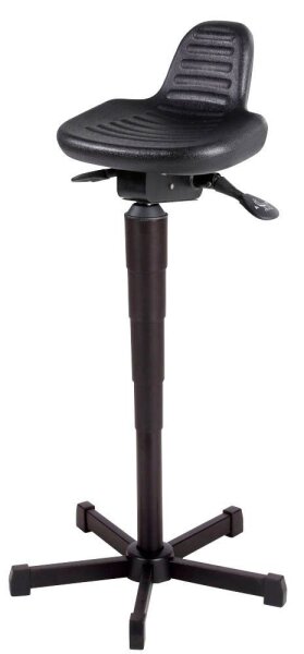 meychair Sitz- & Stehhocker AF0-PU1 11001 schwarz, 1 St.