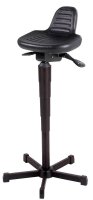 meychair Sitz- & Stehhocker AF0-PU1 11001 schwarz, 1 St.