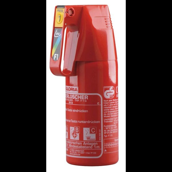 GLORIA F1G Feuerlöscher Pulver 1,0 kg