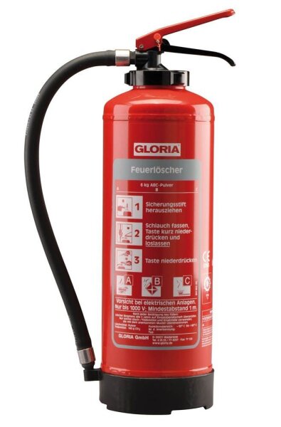 GLORIA PH9 EASY Feuerlöscher Pulver 9,0 kg