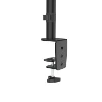 hama Monitor-Halterung FULLMOTION 00118491 schwarz für 2 Monitore, Tischklemme