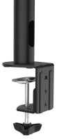 hama Monitor-Halterung FULLMOTION 00118495 schwarz für 3 Monitore, Tischklemme