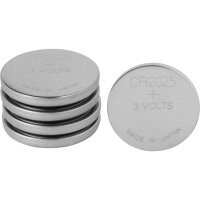 GP Knopfzellen CR2025 Lithium 3,0 V, 5 St.