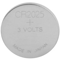 GP Knopfzellen CR2025 Lithium 3,0 V, 5 St.