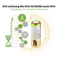 GP Batterien V 23 GA Alkali-Mangan Fotobatterie 12,0 V, 5 St.