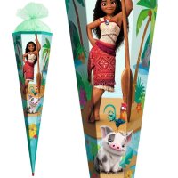 ROTH Schultüte Disney Vaiana 85,0 cm mehrfarbig