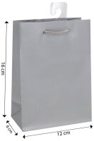 Idena Geschenktüten Uni farbsortiert 12,0 x 16,0 cm,...
