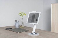 Neomounts Tablet-Halterung DS15-540WH1 weiß für 1 Tablet, Tischständer