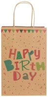 Idena Geschenktüte Geburstag Motiv 18,0 x 27,0 cm, 1 St.