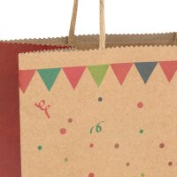 Idena Geschenktüte Geburstag Motiv 18,0 x 27,0 cm, 1 St.