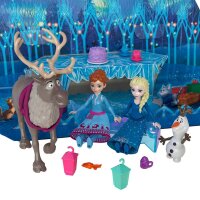 Mattel GAMES Adventskalender Disney Frozen mehrfarbig
