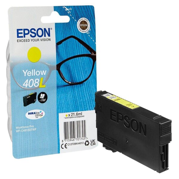 EPSON 408L/T09K4 (Brille) gelb Druckerpatrone