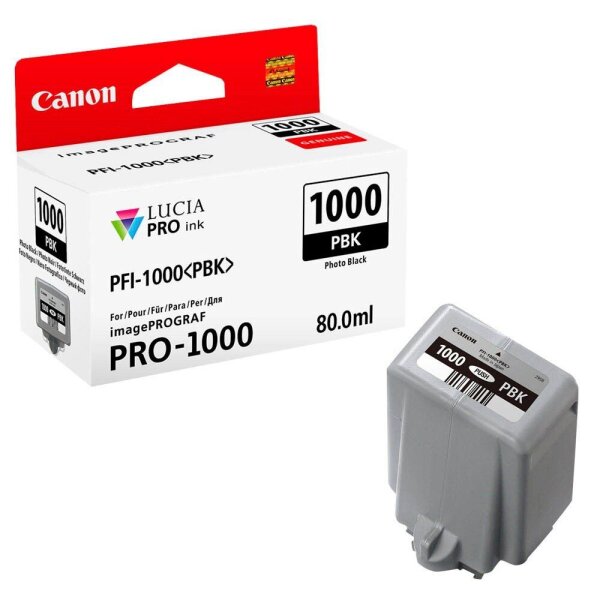 Canon PFI-1000 MBK mattschwarz Druckerpatrone