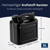 hünersdorff Benzinkanister 5,0 l, 1 St.