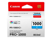 Canon PFI-1000 C cyan Druckerpatrone