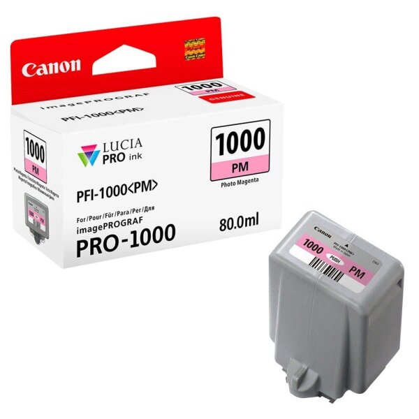Canon PFI-1000 PM Foto magenta Druckerpatrone