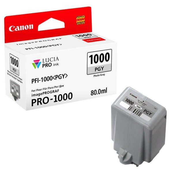 Canon PFI-1000 PGY Foto grau Druckerpatrone