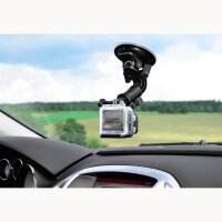 hama 130-3D Saugnapfhalterung für Actioncams und Digitalkameras
