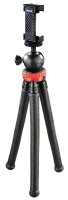 hama FlexPro Kamera-Stativ schwarz, rot max. Arbeitshöhe 27,0 cm