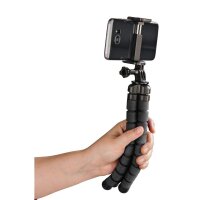 hama Flex Ministativ für Smartphones schwarz max. Arbeitshöhe 26,0 cm