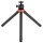 hama Traveller Pro Kamera-Stativ schwarz, rot max. Arbeitshöhe 23,0 cm