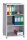 PAPERFLOW Mobil Bürowagen grau 4 Ebenen 65,1 x 33,0 x 124,6 cm