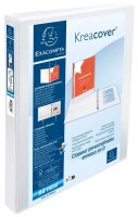 Exacompta Kreacover Ringbuch 2-Ringe weiß 4,7 cm...